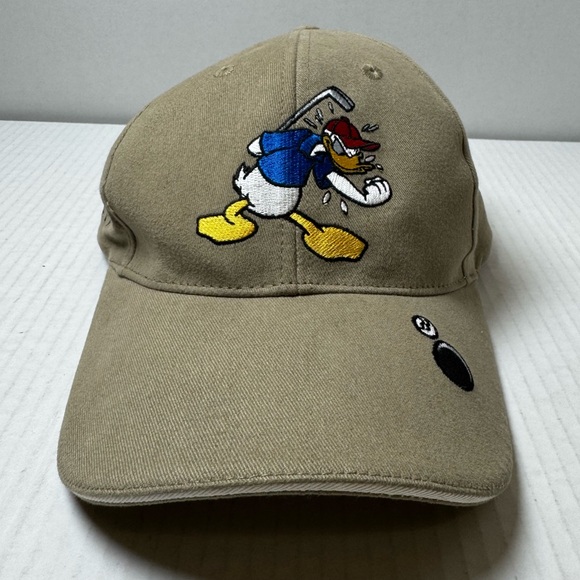 Disney Other - Disney Golf Donald Duck Hat Cap Strap Back